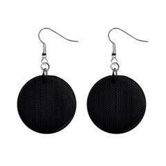 Black Honeycomb Mini Button Earrings by trendistuff