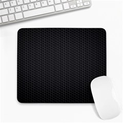 Black Honeycomb Large Mousepads by trendistuff