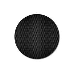 Black Honeycomb Magnet 3  (round) by trendistuff