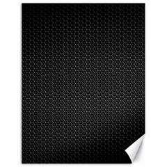 Black Honeycomb Canvas 18  X 24   by trendistuff