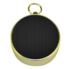 Black Honeycomb Gold Compasses by trendistuff