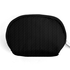 Black Honeycomb Accessory Pouches (medium)  by trendistuff