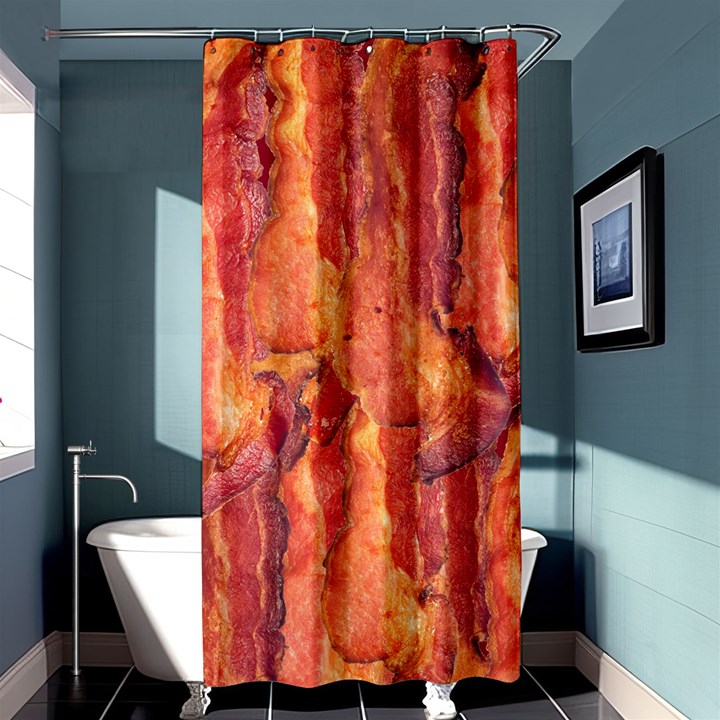 BACON Shower Curtain 36  x 72  (Stall) 