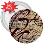 ABSTRACT 2 3  Buttons (100 pack) 