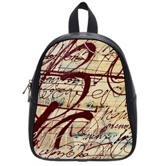 Abstract 2 School Bags (small)  by trendistuff