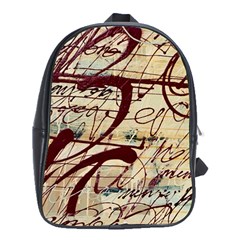 Abstract 2 School Bags (xl)  by trendistuff