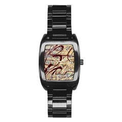 Abstract 2 Stainless Steel Barrel Watch by trendistuff