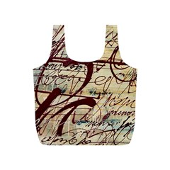 Abstract 2 Full Print Recycle Bags (s)  by trendistuff