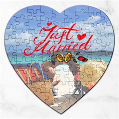 Honeymoon Jigsaw Puzzle (heart)