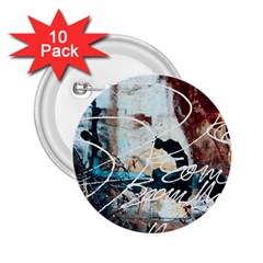 Abstract 1 2 25  Buttons (10 Pack)  by trendistuff