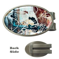 Abstract 1 Money Clips (oval)  by trendistuff