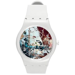 Abstract 1 Round Plastic Sport Watch (m) by trendistuff