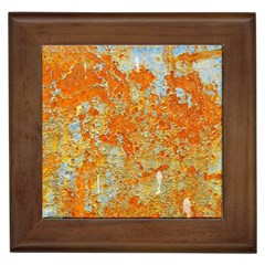 Yellow Rusty Metal Framed Tiles