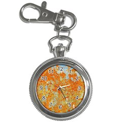 Yellow Rusty Metal Key Chain Watches by trendistuff