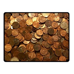 Us Coins Double Sided Fleece Blanket (small)  by trendistuff