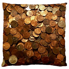 Us Coins Standard Flano Cushion Cases (one Side)  by trendistuff