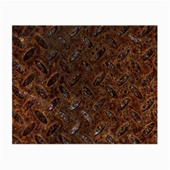 Rusty Metal Pattern Small Glasses Cloth by trendistuff