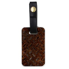 Rusty Metal Pattern Luggage Tags (one Side)  by trendistuff