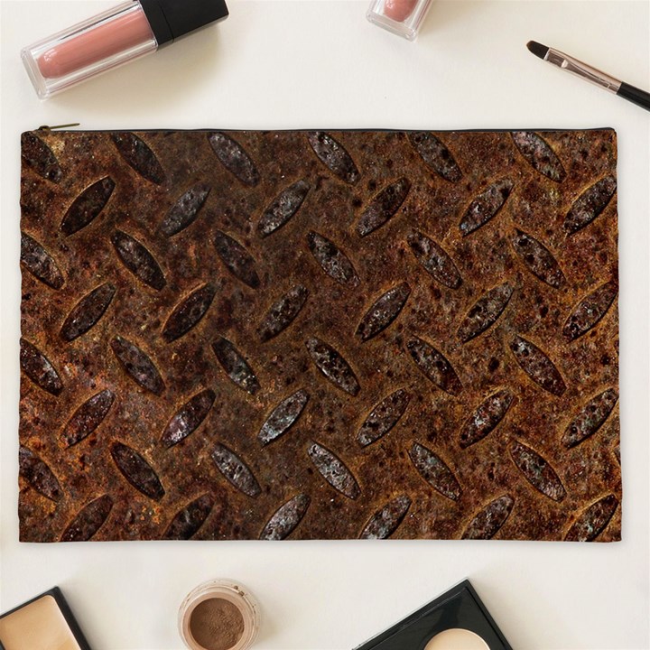 RUSTY METAL PATTERN Cosmetic Bag (XXL) 