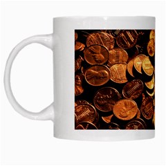 Pennies White Mugs