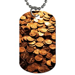 Pennies Dog Tag (one Side) by trendistuff