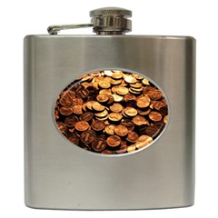 Pennies Hip Flask (6 Oz) by trendistuff