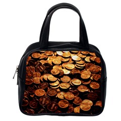 Pennies Classic Handbags (one Side) by trendistuff