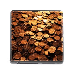 Pennies Memory Card Reader (square) by trendistuff