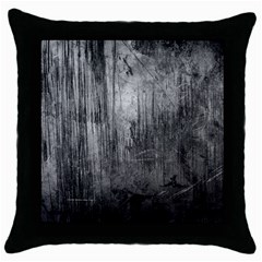 Grunge Metal Night Throw Pillow Cases (black) by trendistuff