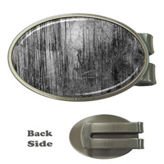 Grunge Metal Night Money Clips (oval)  by trendistuff