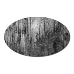 Grunge Metal Night Oval Magnet by trendistuff