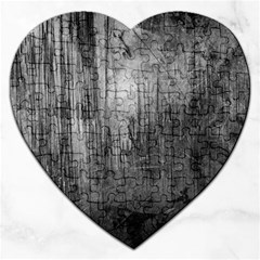 Grunge Metal Night Jigsaw Puzzle (heart) by trendistuff