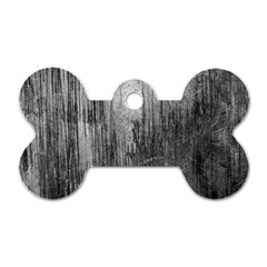 Grunge Metal Night Dog Tag Bone (one Side) by trendistuff