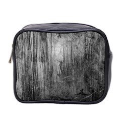 Grunge Metal Night Mini Toiletries Bag 2-side by trendistuff