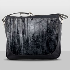 Grunge Metal Night Messenger Bags by trendistuff