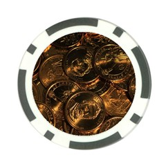 Gold Coins 2 Poker Chip Card Guards (10 Pack)  by trendistuff