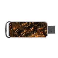 Gold Coins 2 Portable Usb Flash (one Side) by trendistuff