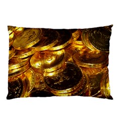 Gold Coins 1 Pillow Cases by trendistuff