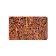 Flaky Rusting Metal Magnet (name Card) by trendistuff