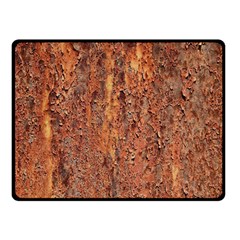 Flaky Rusting Metal Fleece Blanket (small) by trendistuff