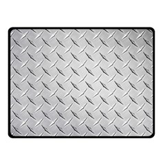 Diamond Plate Double Sided Fleece Blanket (small)  by trendistuff