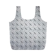 Diamond Plate Full Print Recycle Bags (m)  by trendistuff