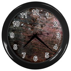 Corrosion 2 Wall Clocks (black) by trendistuff