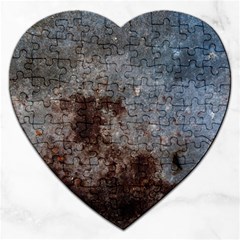 Corrosion 1 Jigsaw Puzzle (heart) by trendistuff