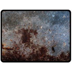 Corrosion 1 Fleece Blanket (large)  by trendistuff