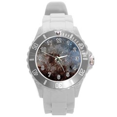 Corrosion 1 Round Plastic Sport Watch (l) by trendistuff