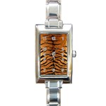 TIGER FUR Rectangle Italian Charm Watches