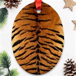 TIGER FUR Ornament (Oval) 