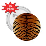 TIGER FUR 2.25  Buttons (10 pack) 