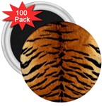 TIGER FUR 3  Magnets (100 pack)